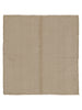Rug & Kilim's Contemporary Accent Kilim, Square Rug in Cream and White Stripes Rugs