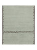 Rug & Kilim's French Art Deco Rug in Blue with Brown Geometric Patterns Rugs
