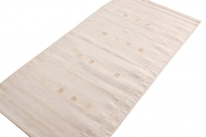 Rug & Kilim's Scandinavian Rug in Beige Brown Geometric pattern Rugs