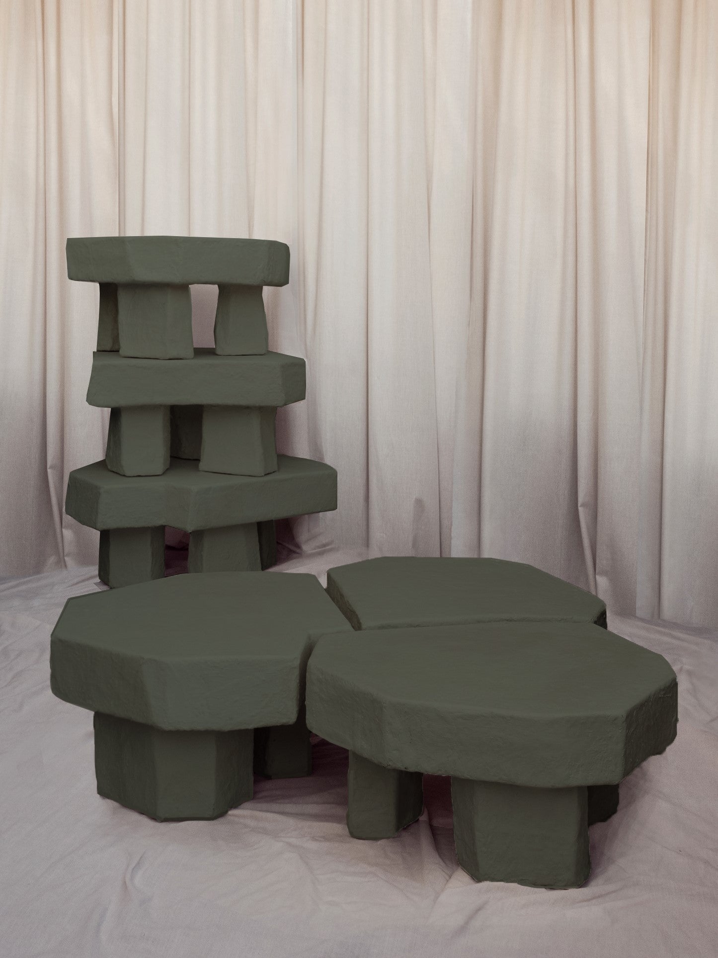 Ruins Coffee Table 3.0 by Szymon Keller Coffee Tables