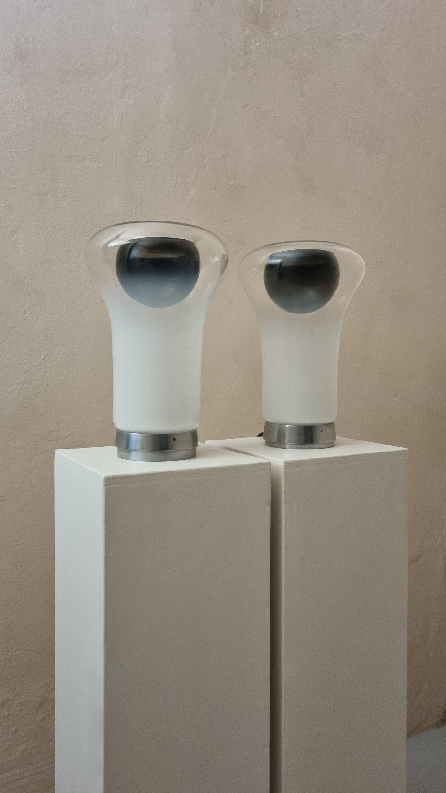 Saffo Desk Lamp Designed by Angelo Mangiarotti for Artemide, Italy 1967 Table Lamps