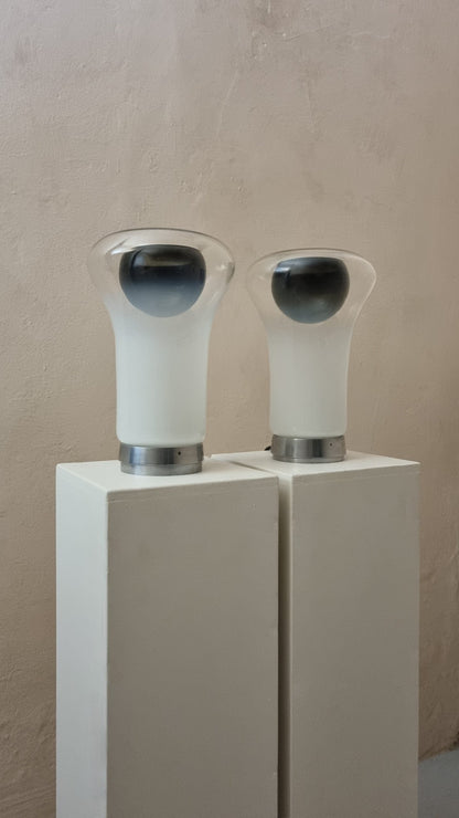 Saffo Desk Lamp Designed by Angelo Mangiarotti for Artemide, Italy 1967 Table Lamps