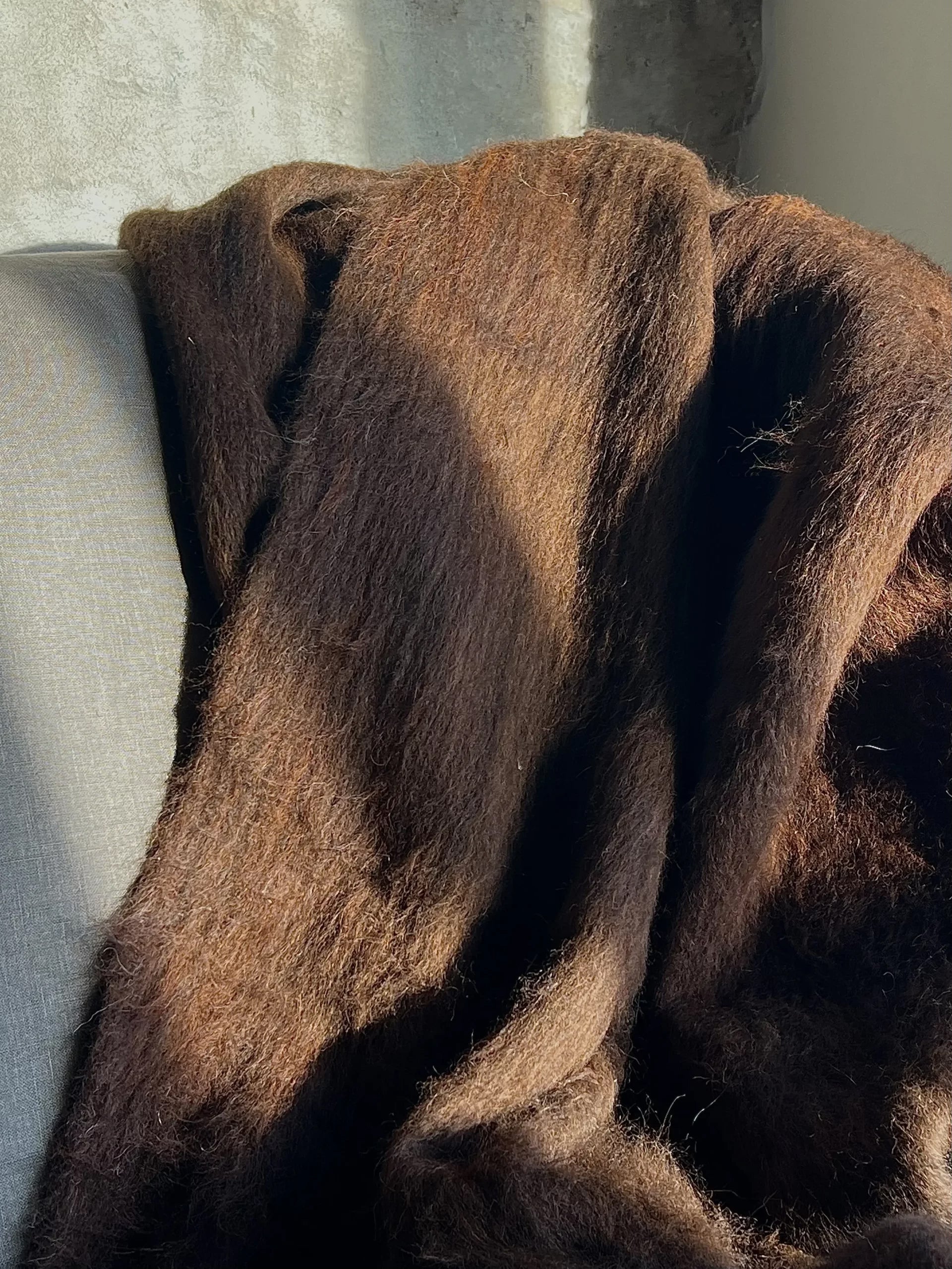 Sama Chocolate Throw Throws