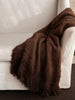 Sama Chocolate Throw Throws