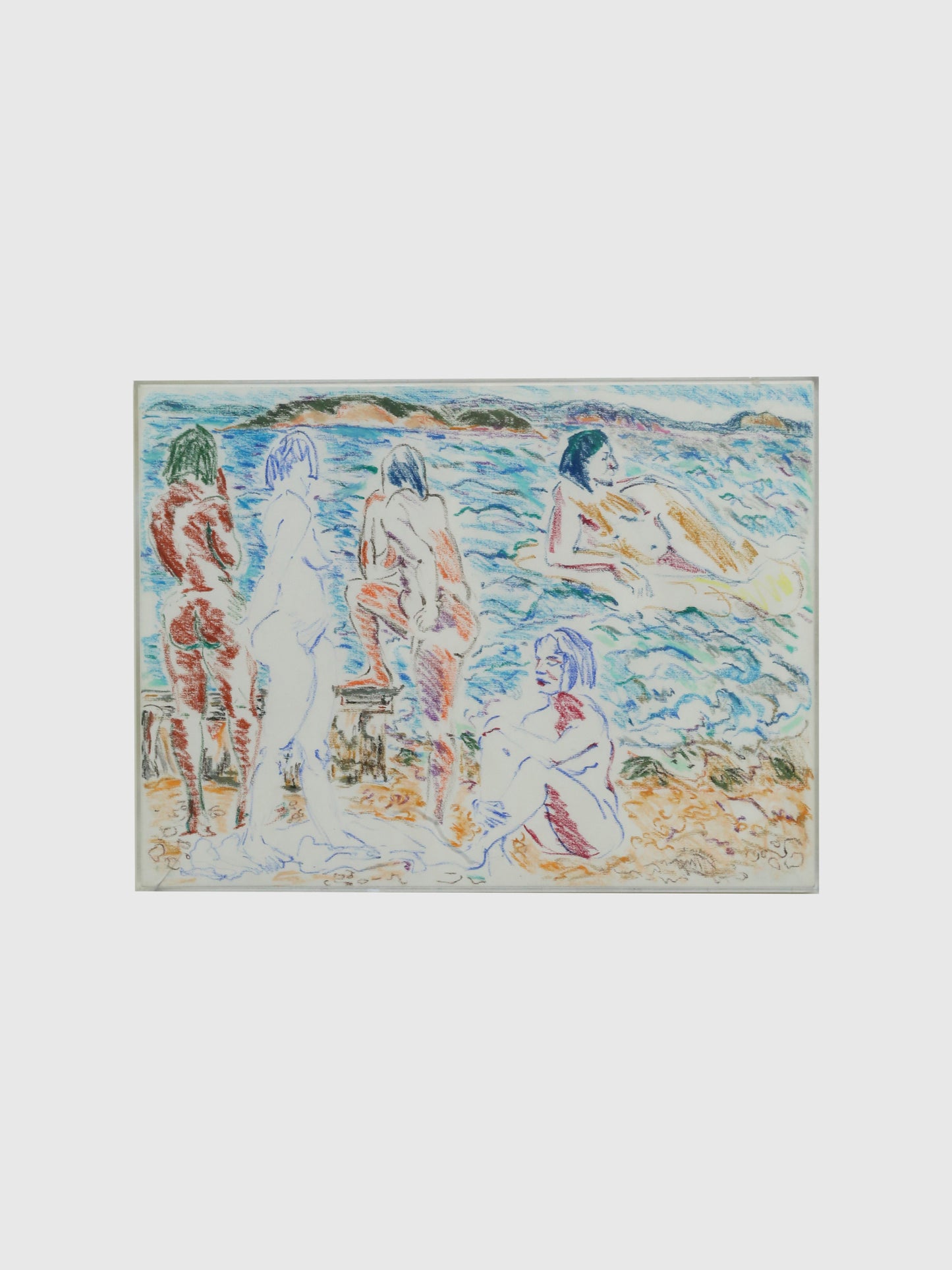 Sandra Orlovsky, Beach Day, Original Artwork Artwork