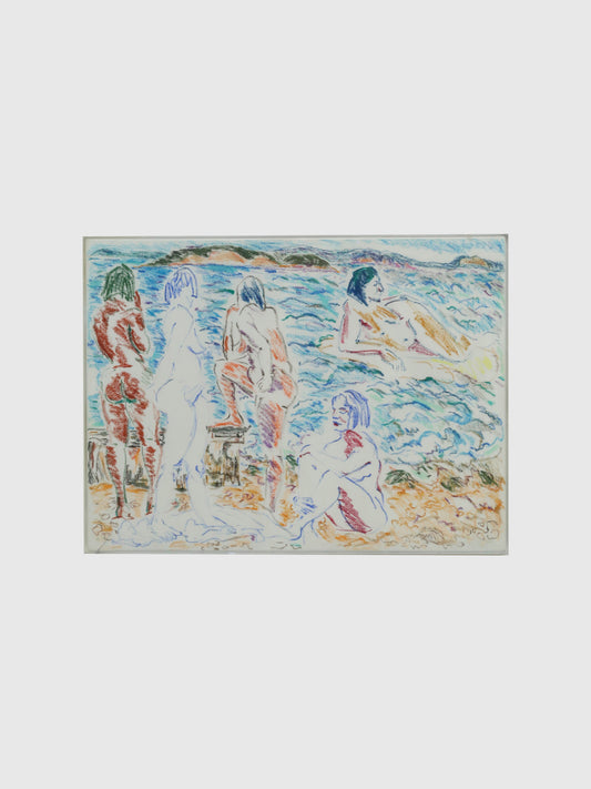 Sandra Orlovsky, Beach Day, Original Artwork Artwork