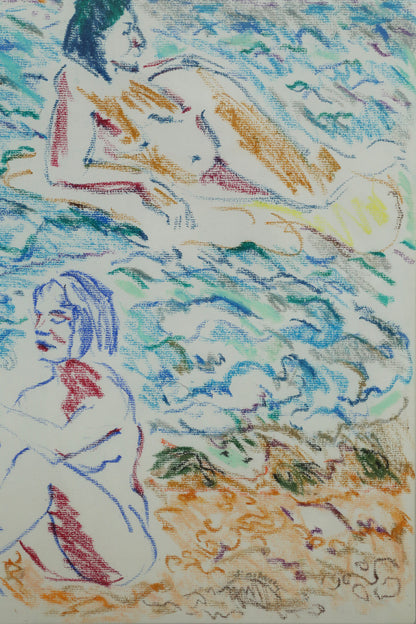 Sandra Orlovsky, Beach Day, Original Artwork Artwork