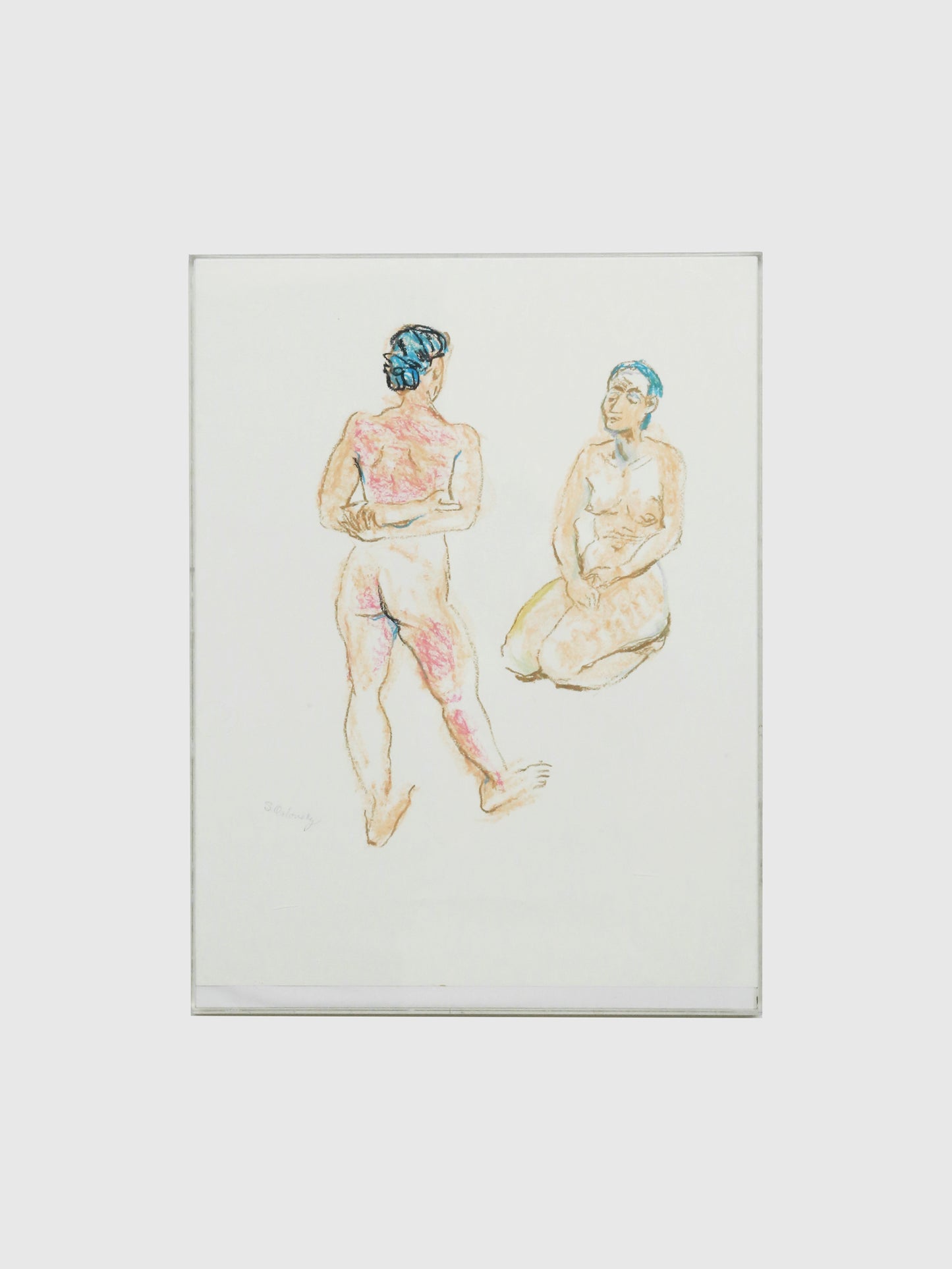 Sandra Orlovsky, Standing & Seating, Original Artwork Artwork