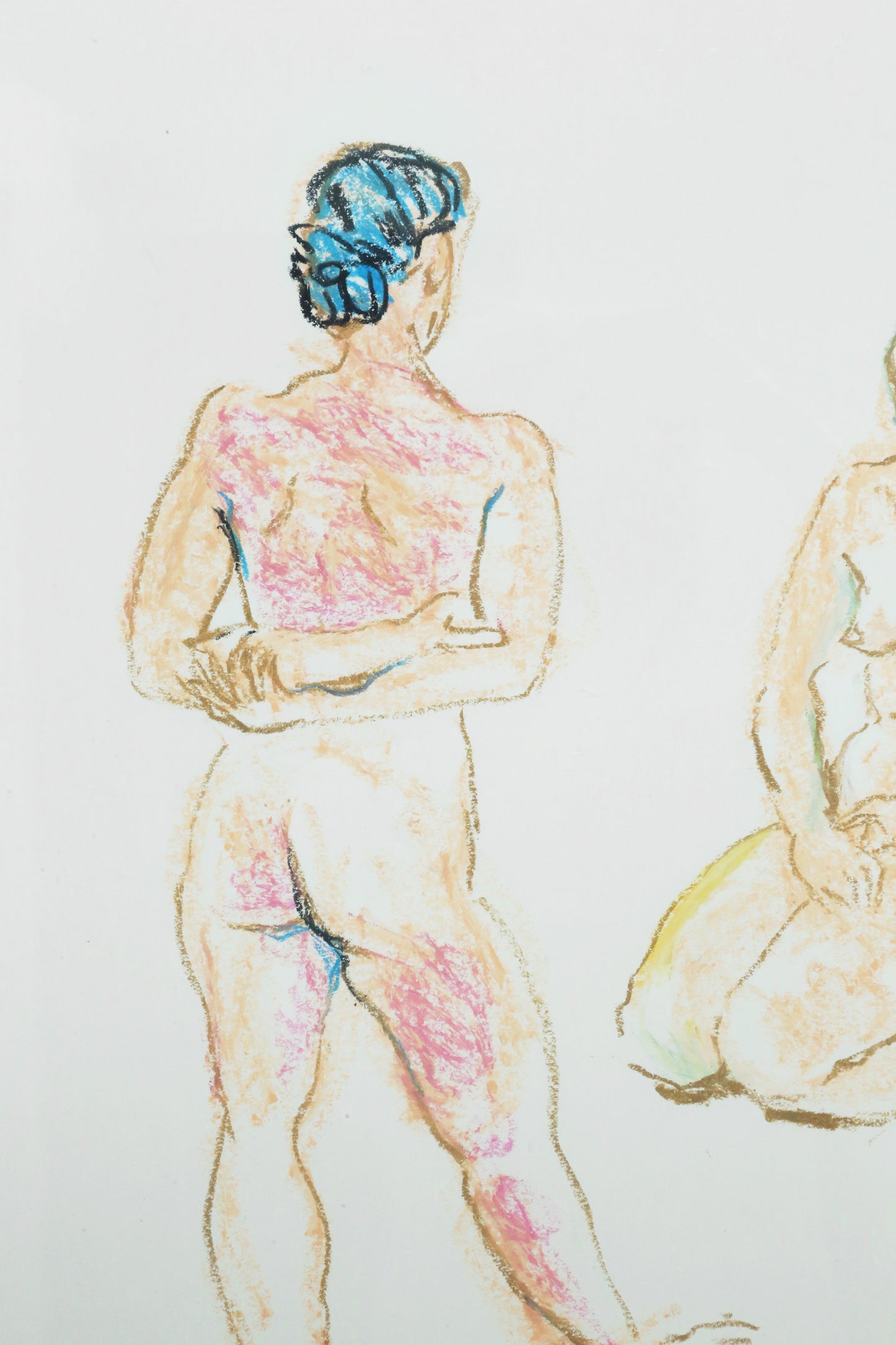 Sandra Orlovsky, Standing & Seating, Original Artwork Artwork