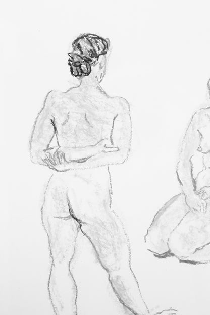 Sandra Orlovsky, Standing & Seating, Original Artwork Artwork