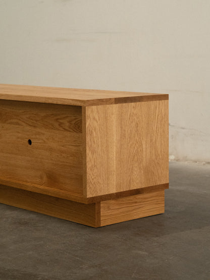 Sans Oak Media Unit Media Furniture