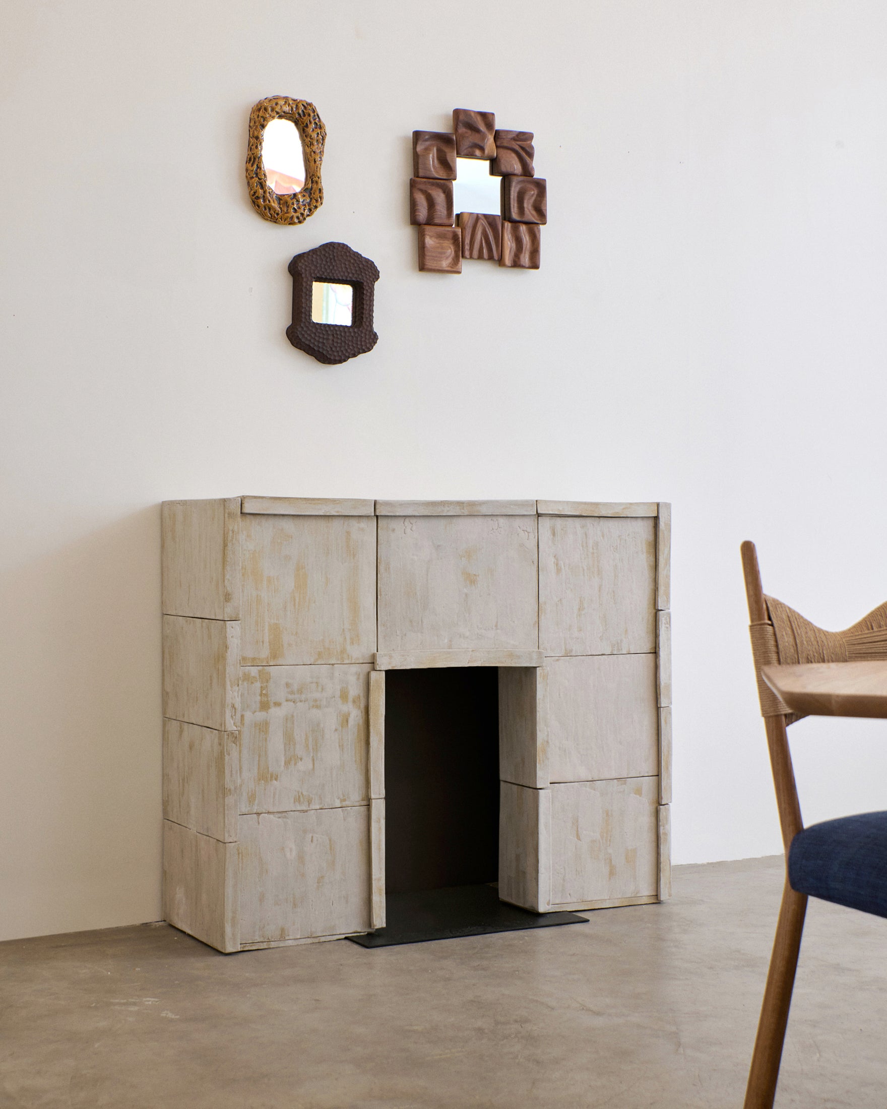 Sao Joao Mirror in Walnut Mirrors