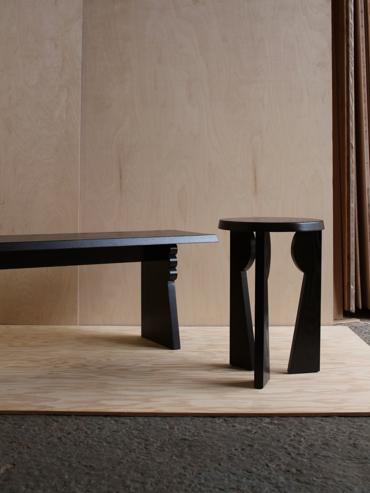Scalloped Bench Benches