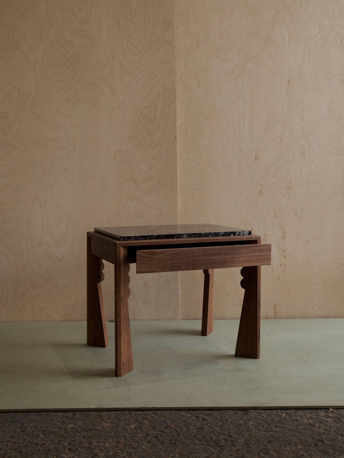 Scalloped Nightstand Nightstands