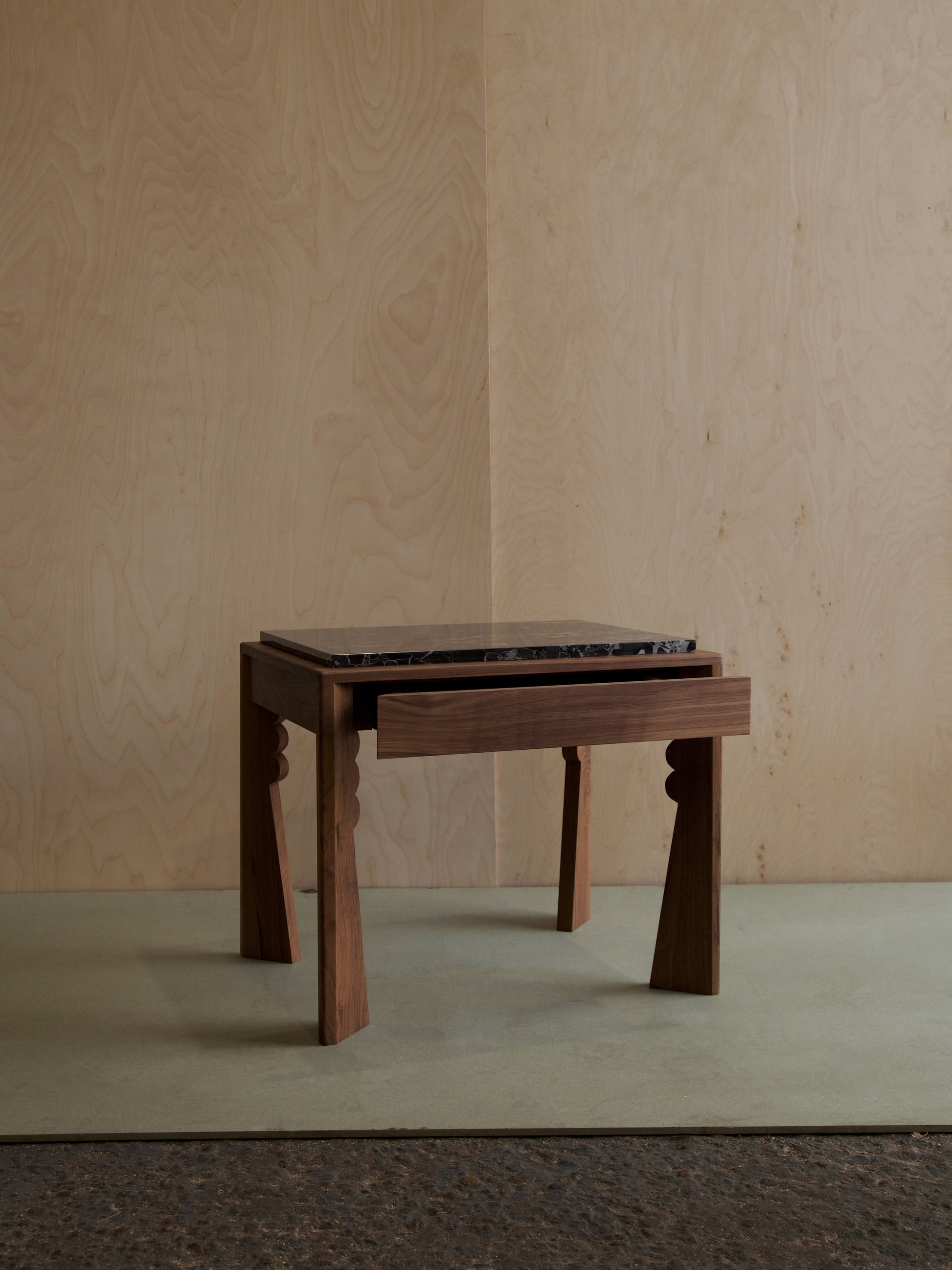 Scalloped Nightstand Nightstands