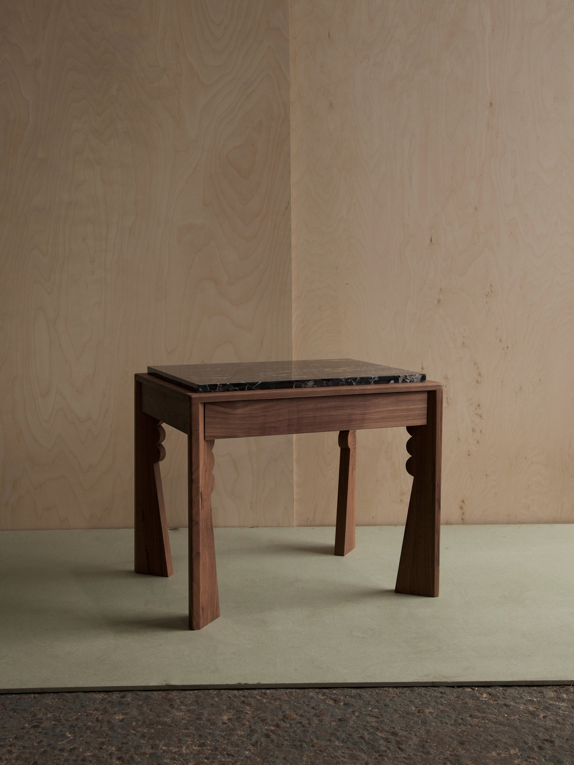 Scalloped Nightstand Nightstands