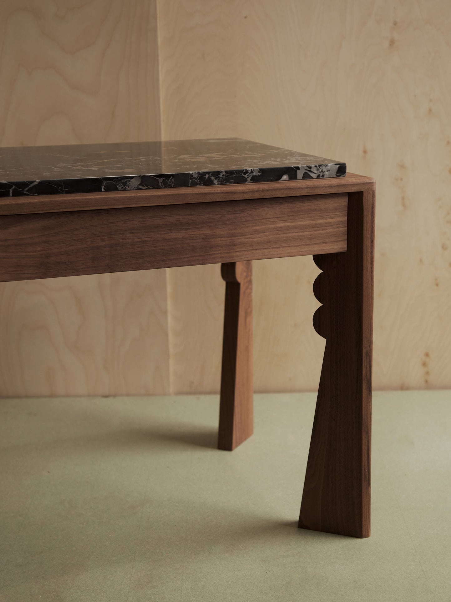 Scalloped Nightstand Nightstands