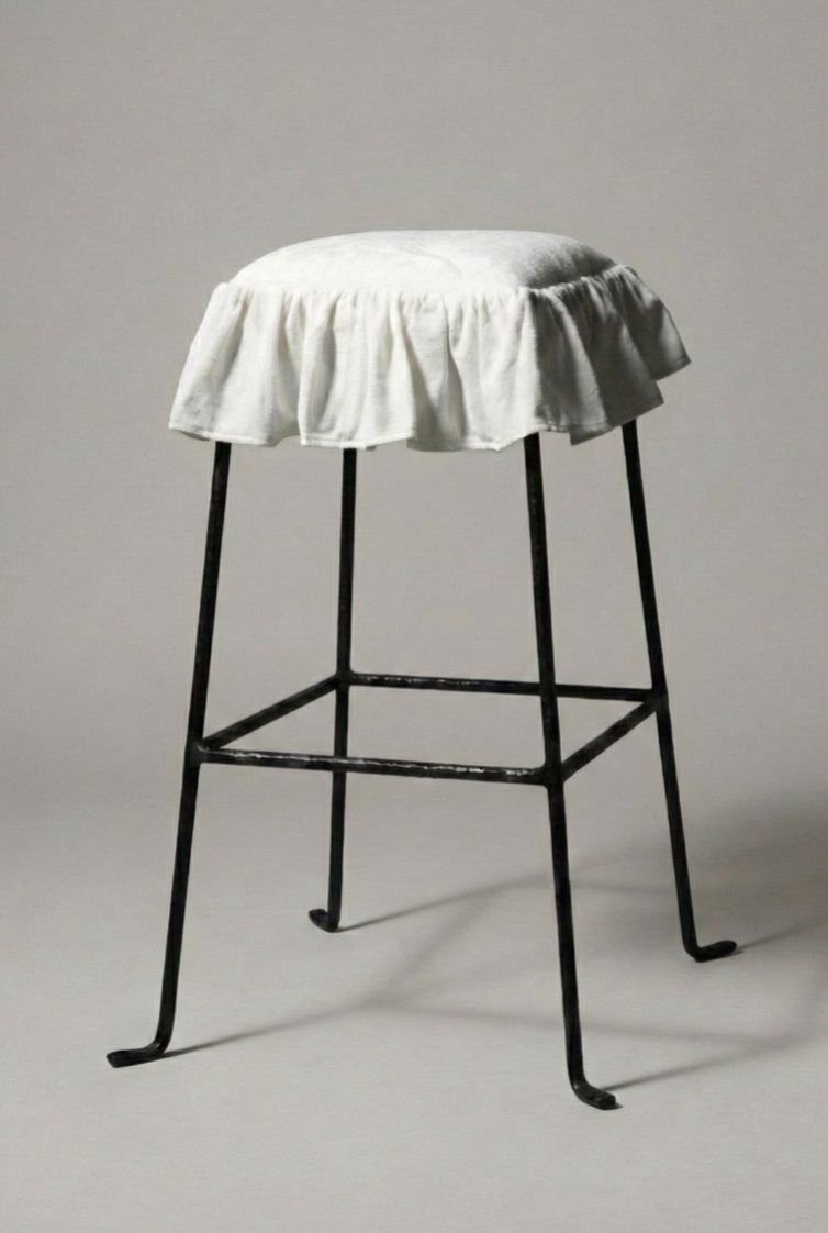 Mantel Bar Stool by Ombia Studio