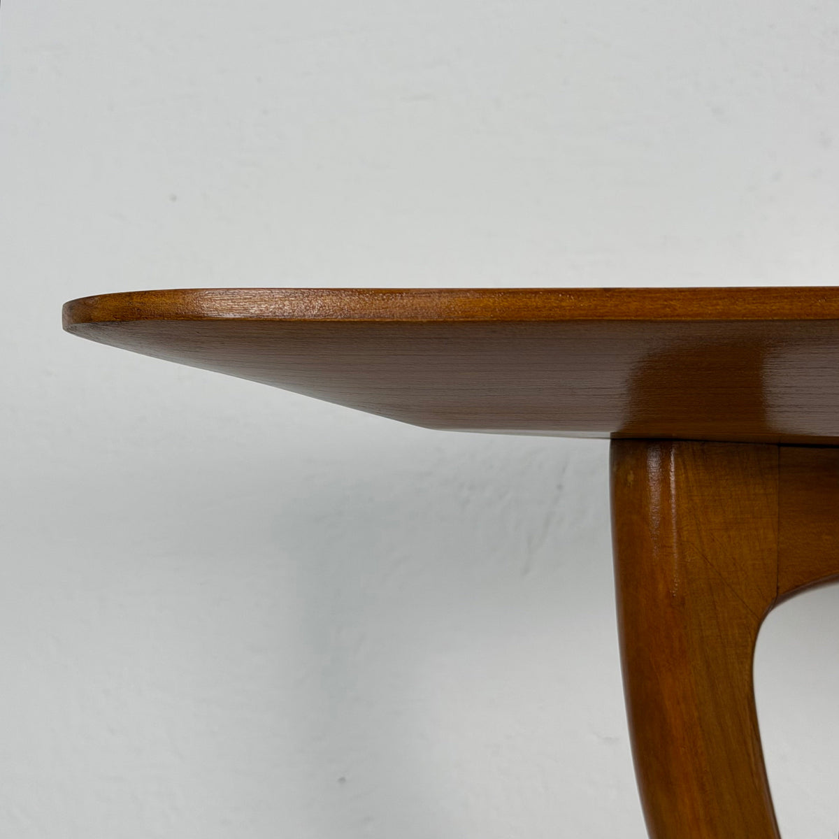 Sculptural Cherrywood Console Table, Attributed to Ico Parisi, Italy, 1950s Consoles