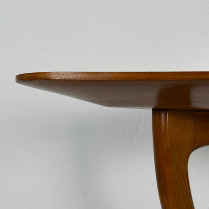 Sculptural Cherrywood Console Table, Attributed to Ico Parisi, Italy, 1950s Consoles