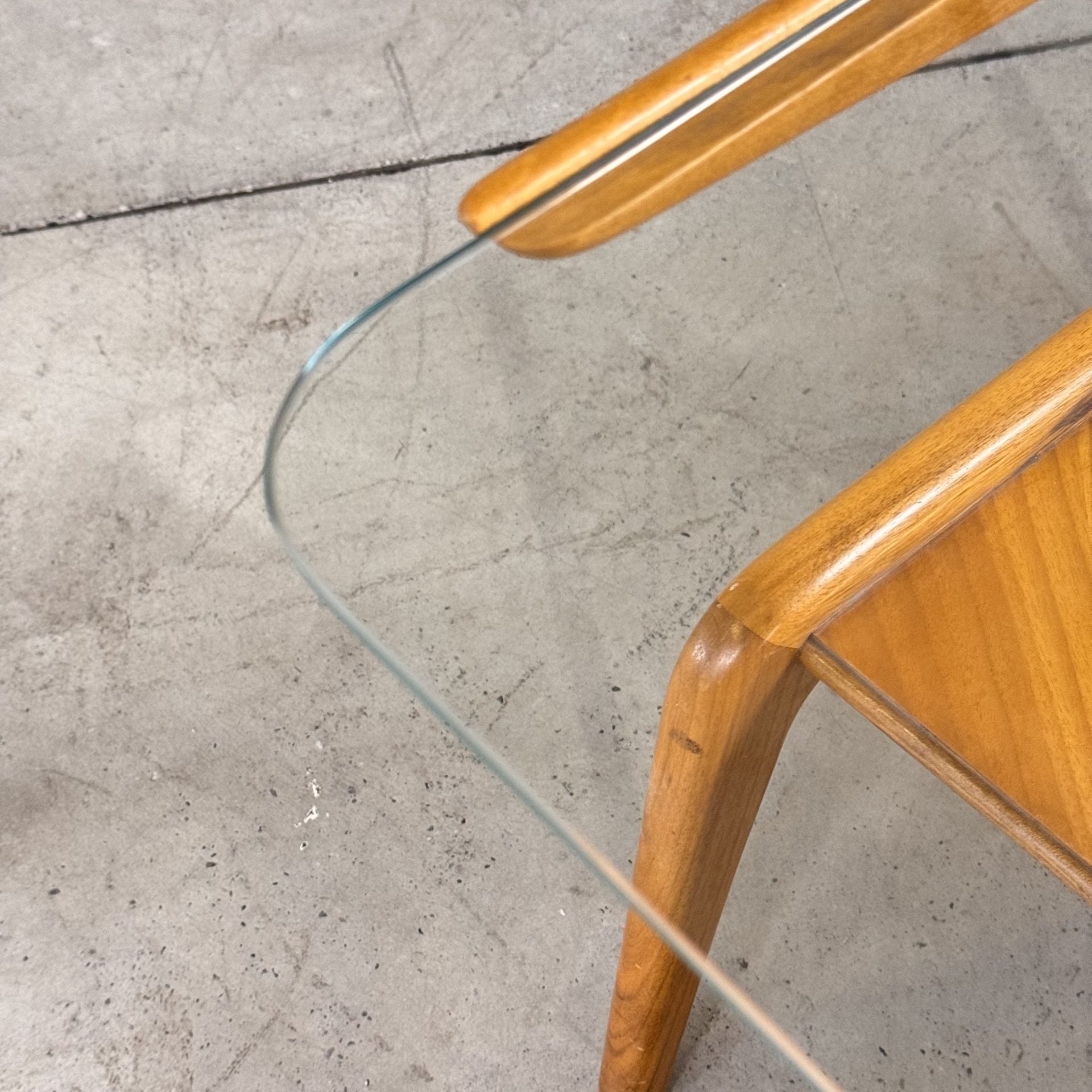 Sculptural Walnut Coffee Table by Gio Ponti for Domus Nova, Italy, 1950s Coffee Tables
