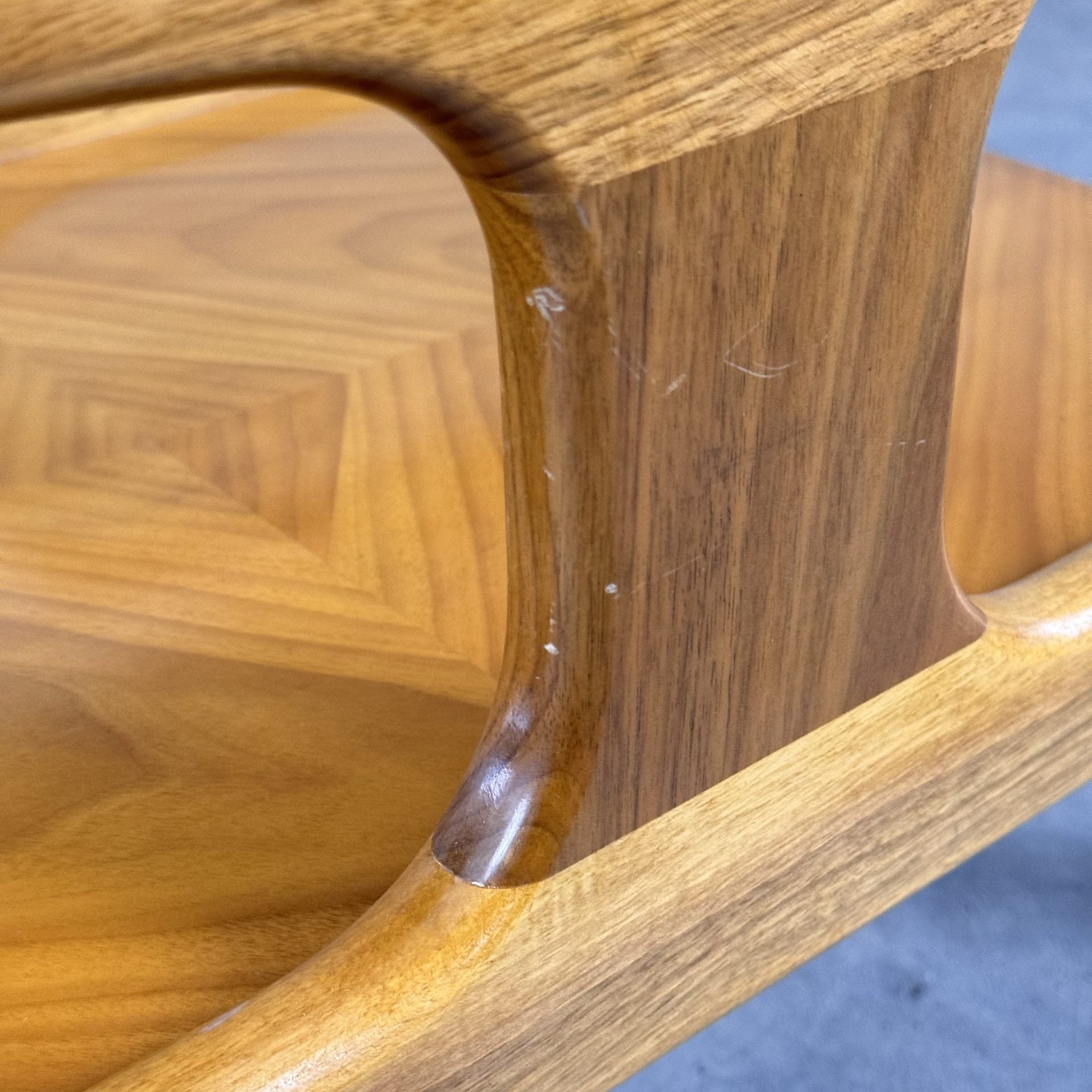 Sculptural Walnut Coffee Table by Gio Ponti for Domus Nova, Italy, 1950s Coffee Tables