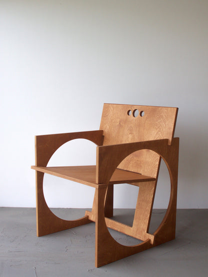 Sedia Tonda Wood Armchair Chairs