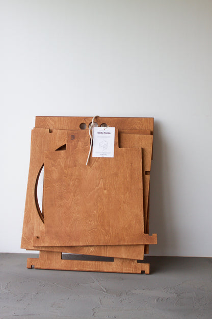 Sedia Tonda Wood Armchair