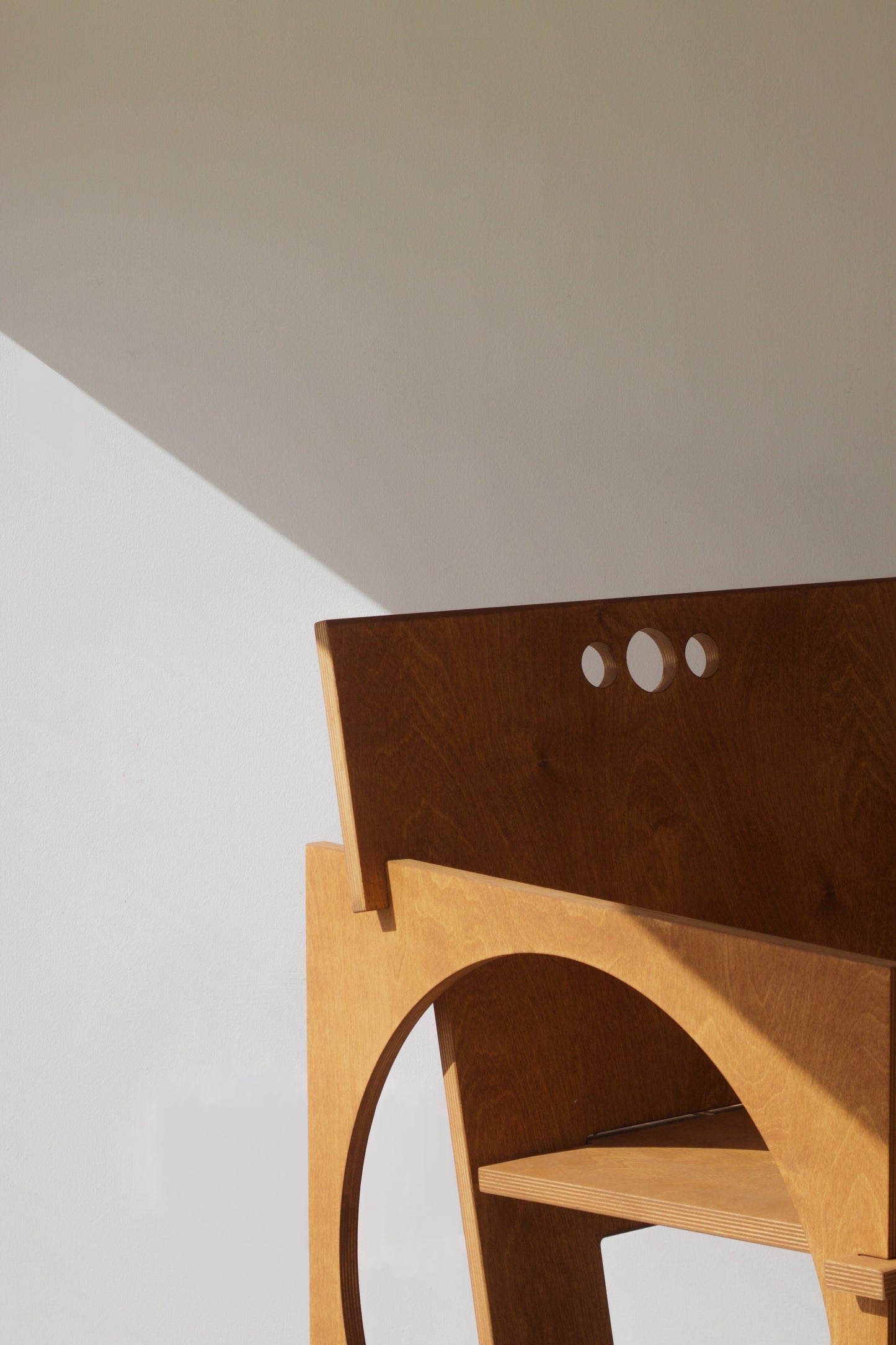 Sedia Tonda Wood Armchair