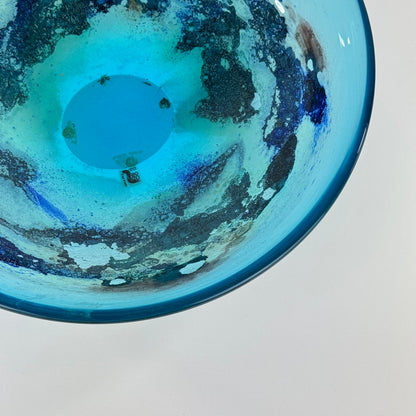 Seguso Vetri d'Arte, Murano - Large Glass Centerpiece Bowl, 1980s Bowls