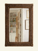 Serena Rectangular Rattan Mirror Mirrors