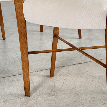 Set of 8 "969" Volute Chairs for the VI Triennale by Gio Ponti, Montina, 1970s Dining Chairs