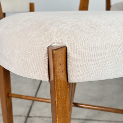Set of 8 "969" Volute Chairs for the VI Triennale by Gio Ponti, Montina, 1970s Dining Chairs