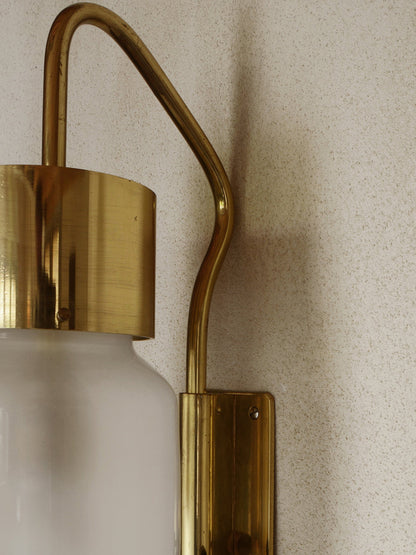 Set of 3 LP10 'Bidone' Wall Lamps by Caccia Dominioni for Azucena, 1958 Sconces