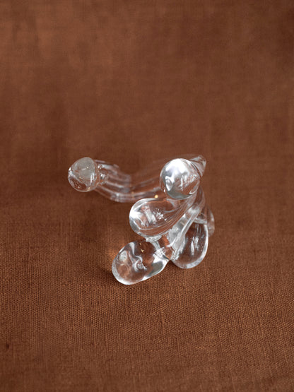 Set of 4 Ondine Napkin Ring Glassware