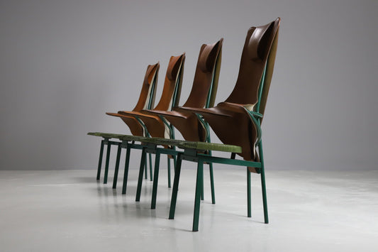 Set of 4 "Regina" Chairs by Paolo Deganello for Zanotta Chairs