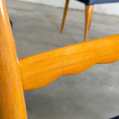 Set of 6 Dining Chairs by Paolo Buffa, Italy, 1950s Dining Chairs