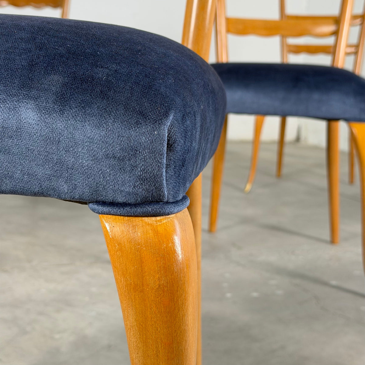 Set of 6 Dining Chairs by Paolo Buffa, Italy, 1950s Dining Chairs