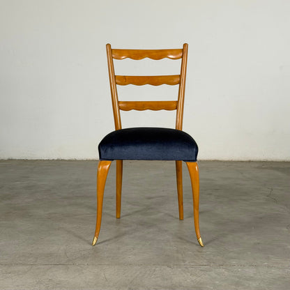 Set of 6 Dining Chairs by Paolo Buffa, Italy, 1950s Dining Chairs