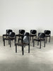Set of 8 "Model 122" Dining Room Chairs by Vico Magistretti for Cassina 1970s Dining Chairs