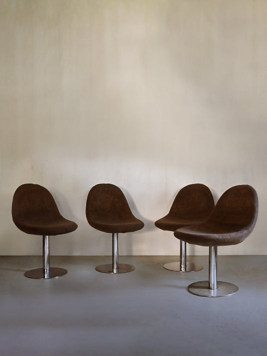 Set of Four Space Age Chairs Chairs