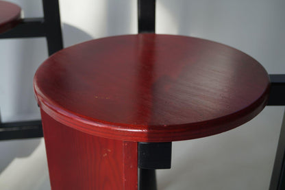 Set of Modernist 'Bastille' Chairs by Dutch Architect Piet Blom, 1960s Chairs