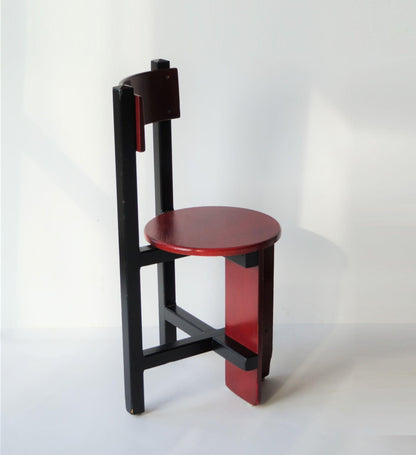 Set of Modernist 'Bastille' Chairs by Dutch Architect Piet Blom, 1960s Chairs