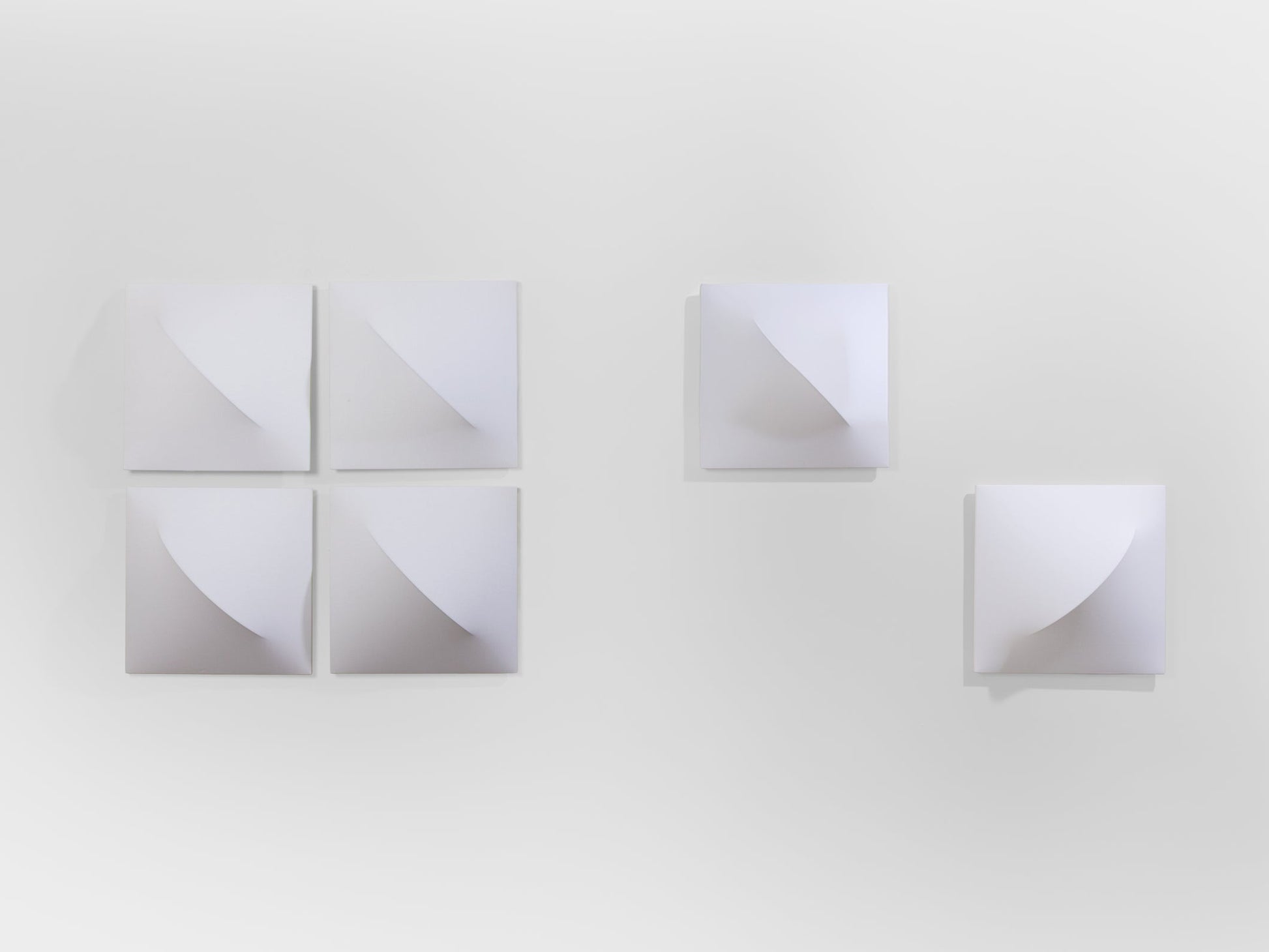 Set of Six Kazuhide Takahama Saori Wall Lights 1970s Sconces