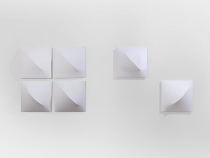 Set of Six Kazuhide Takahama Saori Wall Lights 1970s Sconces