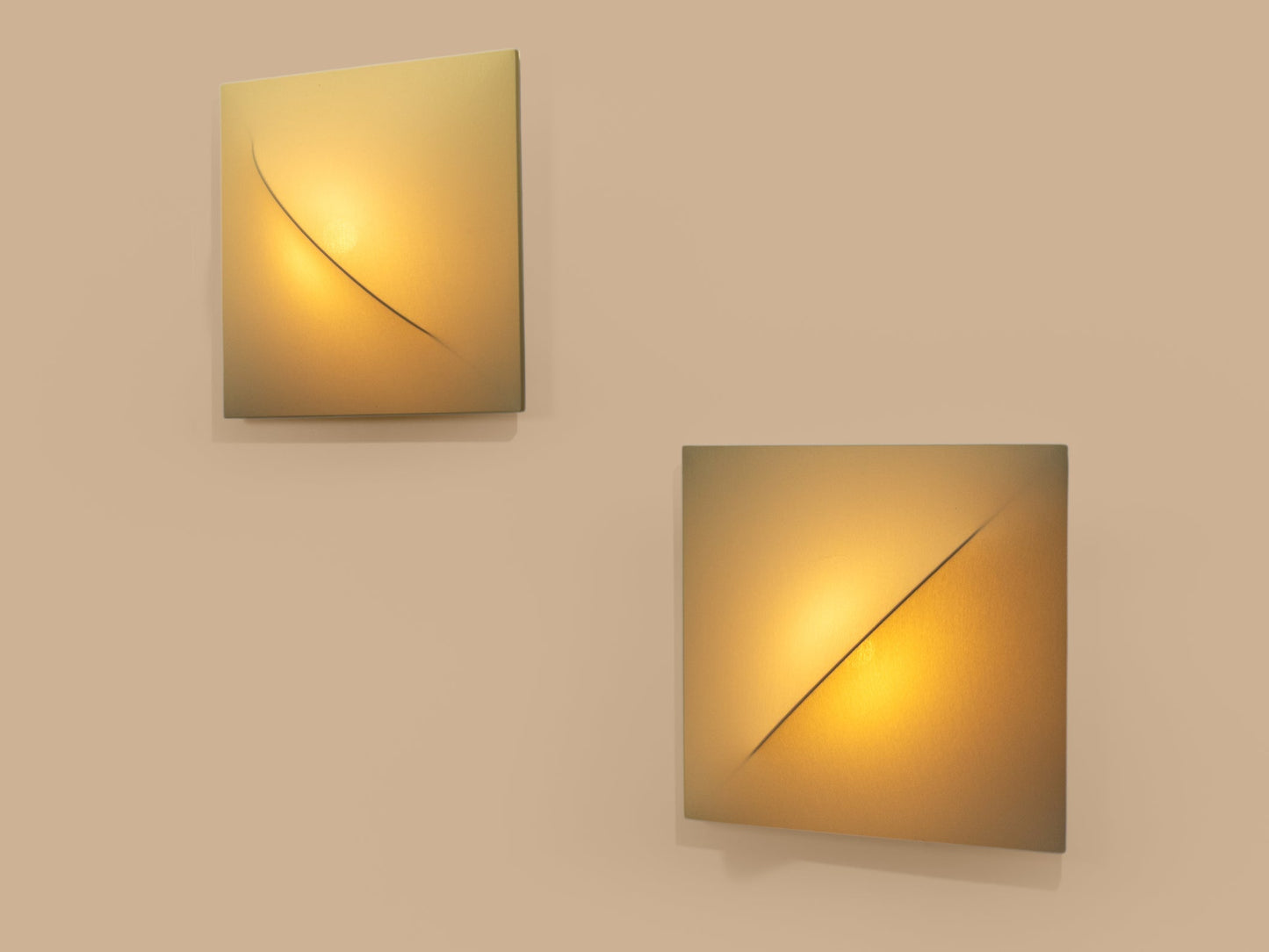 Set of Six Kazuhide Takahama Saori Wall Lights 1970s Sconces