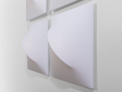 Set of Six Kazuhide Takahama Saori Wall Lights 1970s Sconces