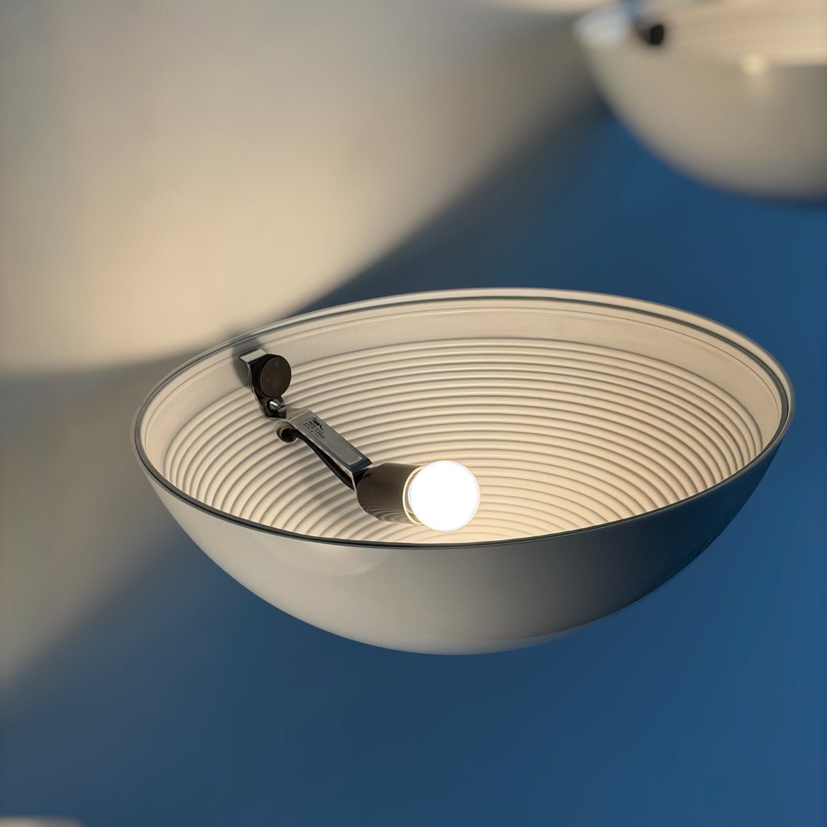 Set of Three Model 1222 Wall Lights by Elio Martinelli for Martinelli Luce, 1979 Sconces