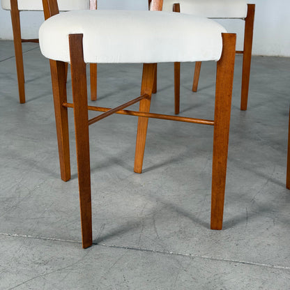 Set of 8 "969" Volute Chairs for the VI Triennale by Gio Ponti, Montina, 1970s Dining Chairs