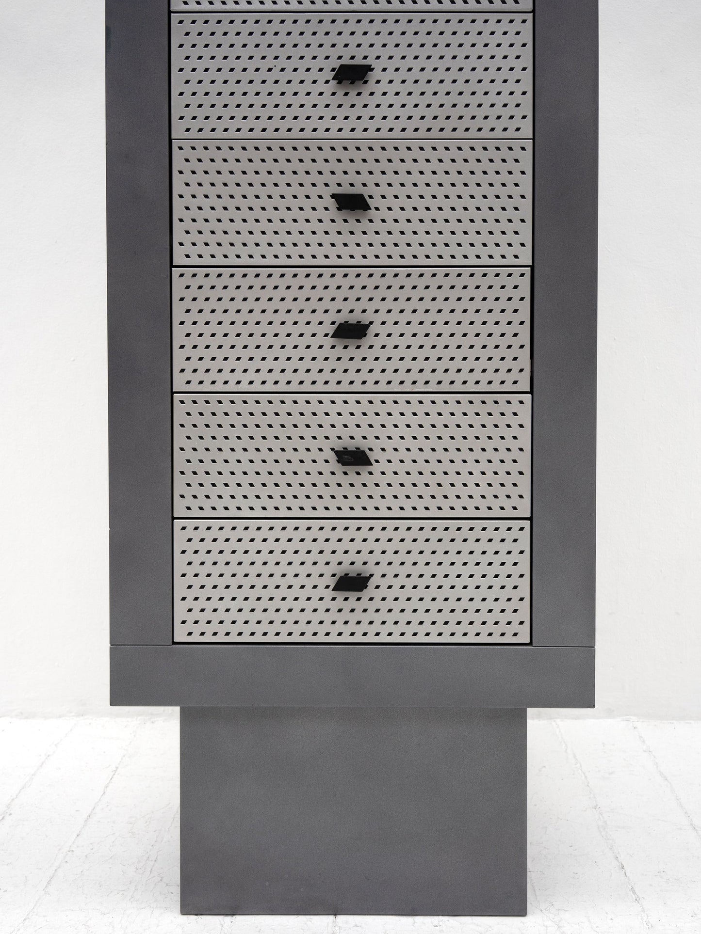Settimanale Chest of Drawers Tallboy by Matteo Thun for Bieffeplast, 1985 Dressers